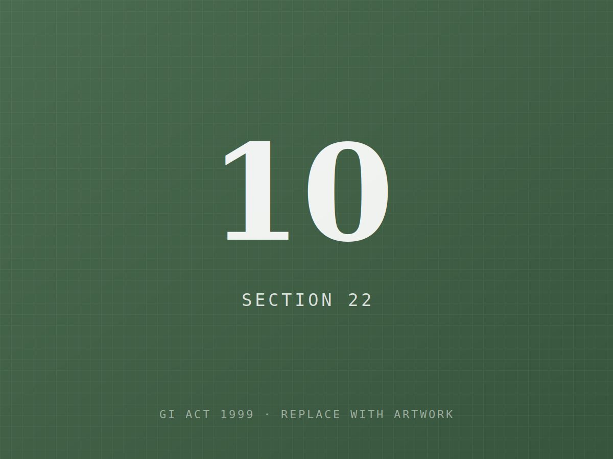 Illustration for Don't mislead the map — GI Act 1999, Section 22 Illustration for Don't mislead the map — GI Act 1999, Section 22