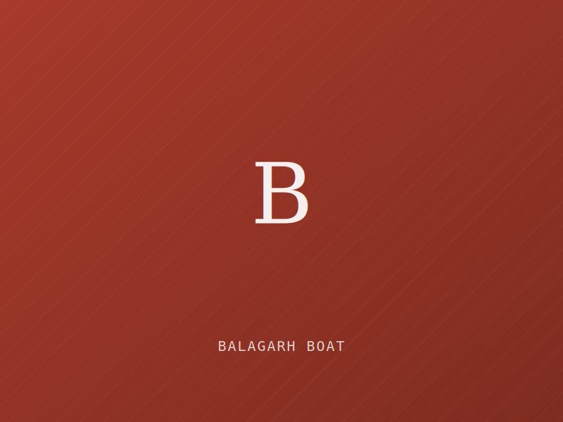 Placeholder image for Balagarh Boat — West Bengal (Handicrafts)
