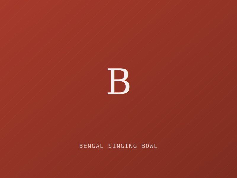 Placeholder image for Bengal Singing Bowl — West Bengal (Handicrafts)
