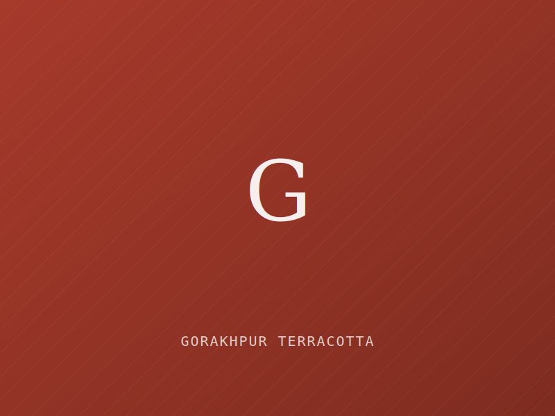 Placeholder image for Gorakhpur Terracotta — Uttar Pradesh (Handicrafts)