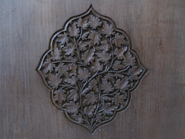 Kashmir Walnut Wood Carving, a GI tagged handicrafts product of Jammu & Kashmir