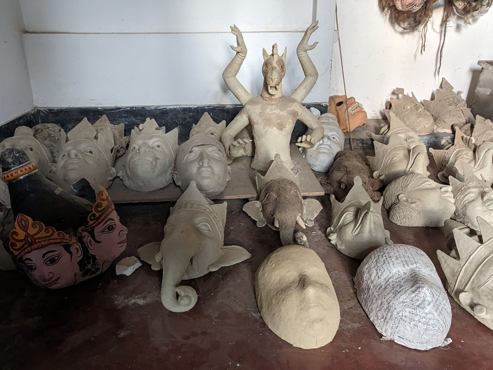Majuli Mask Making, a GI tagged handicrafts product of Assam