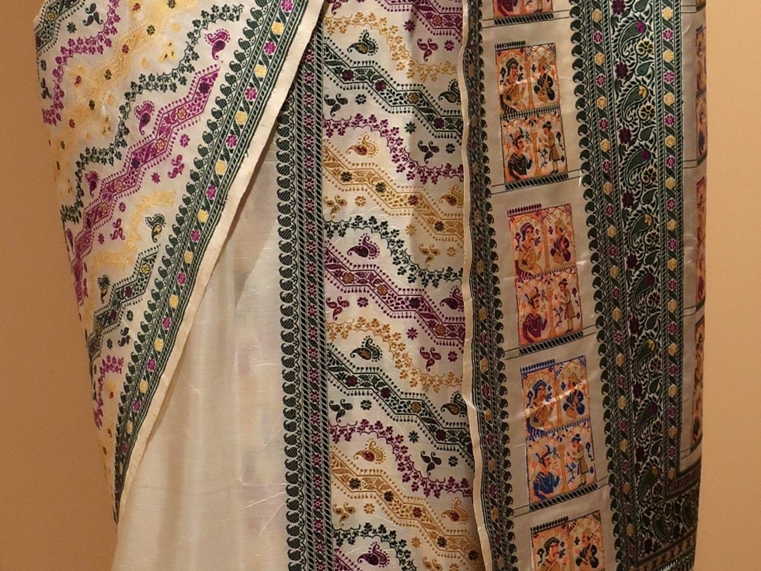 Murshidabad Silk, a GI tagged textiles product of West Bengal