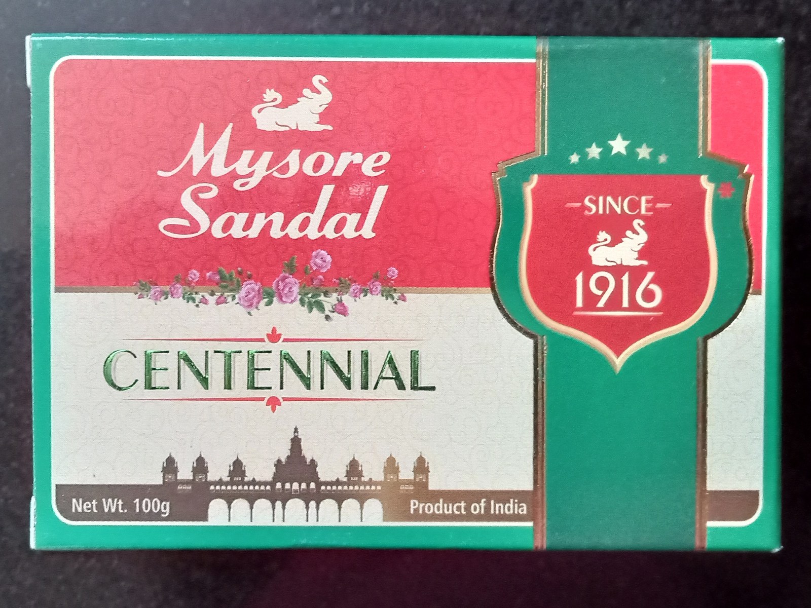 Mysore Sandal Soap, a GI tagged manufactured product of Karnataka