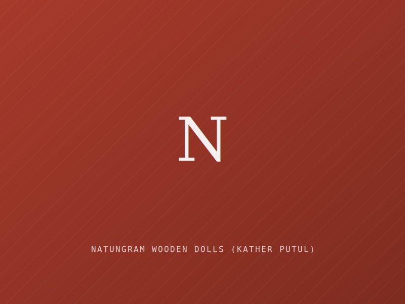 Placeholder image for Natungram Wooden Dolls (Kather Putul) — West Bengal (Handicrafts)