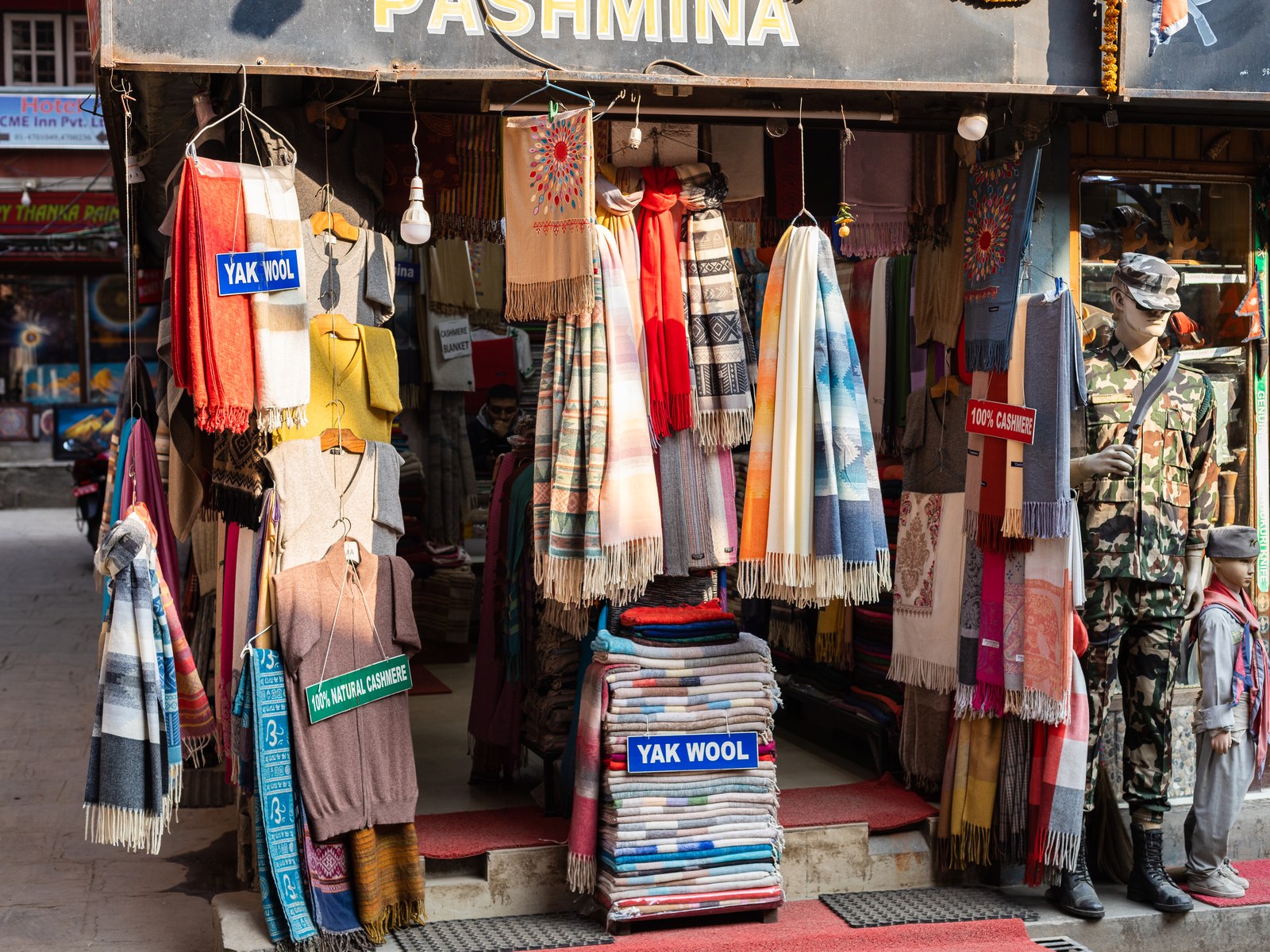 Kashmir Pashmina, a GI tagged textiles product of Jammu & Kashmir